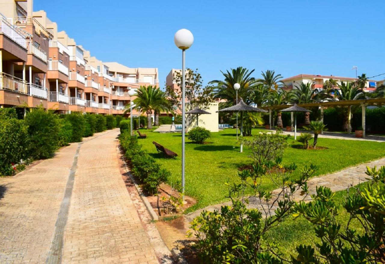 Apartamento Bajo Terraza Acceso Piscina Y 1ª Linea Playa Las Marinas Дения Экстерьер фото