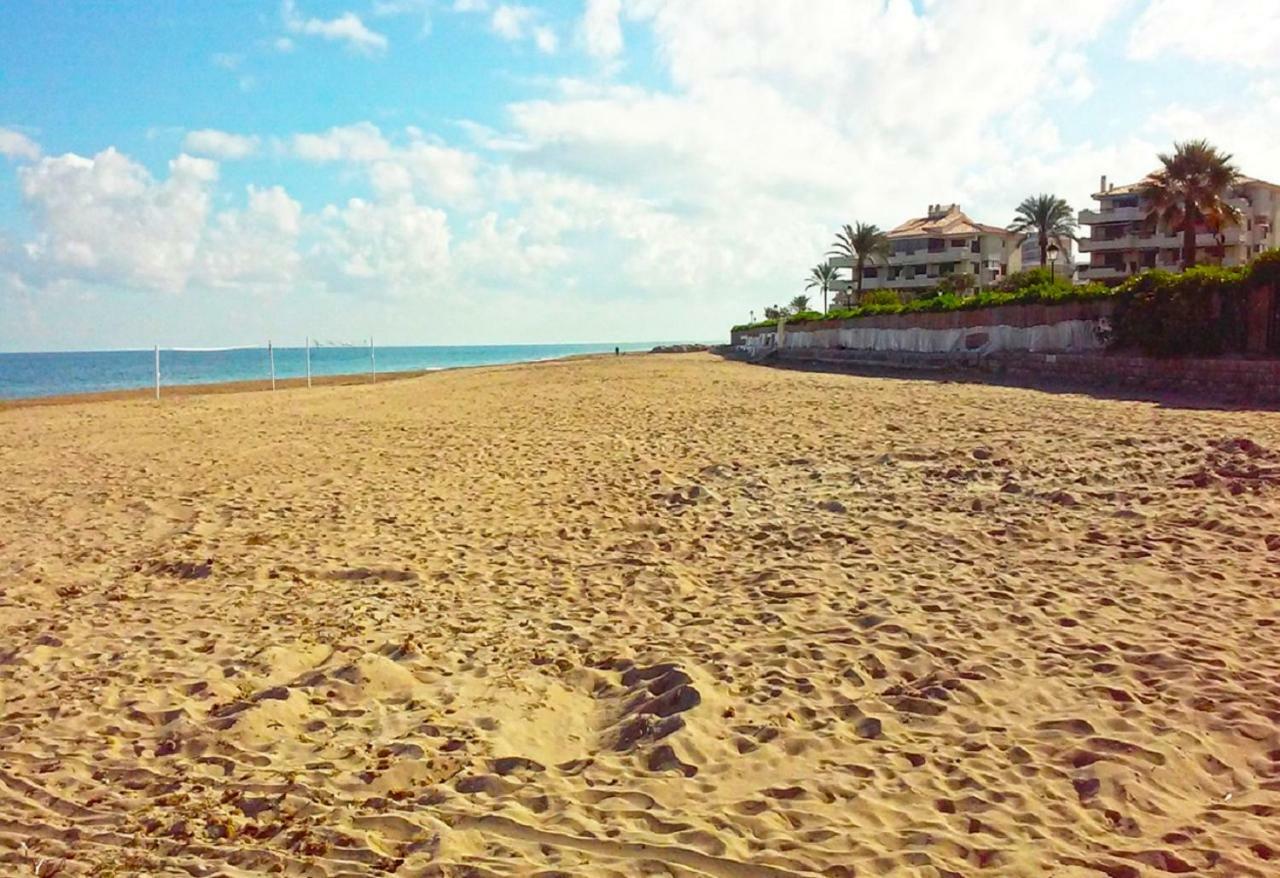 Apartamento Bajo Terraza Acceso Piscina Y 1ª Linea Playa Las Marinas Дения Экстерьер фото